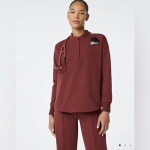 FIGS - Rafaela Oversized Longsleeve Scrub Top